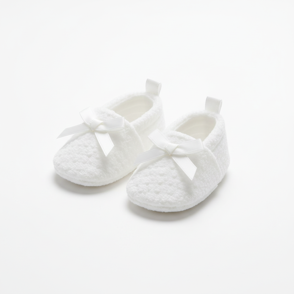 Chausson bébé blanc