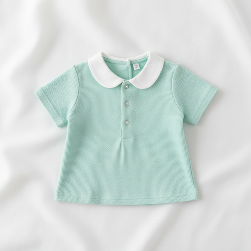 Chemise bébé - Vert menthe
